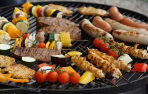 grilled kabobs