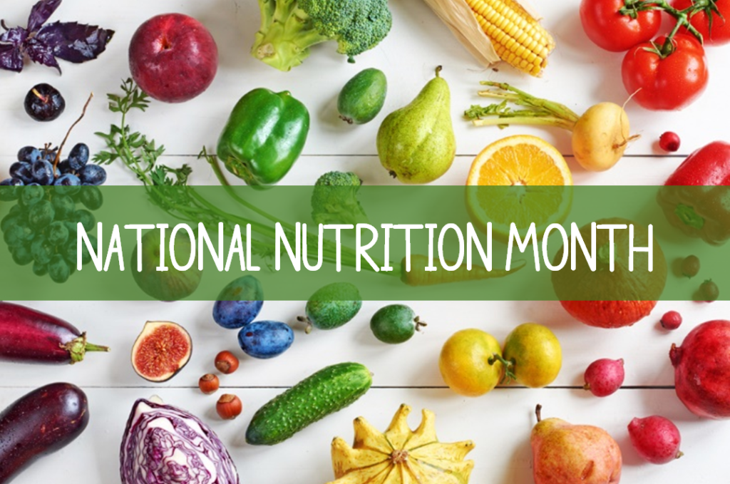 national nutrition month logo