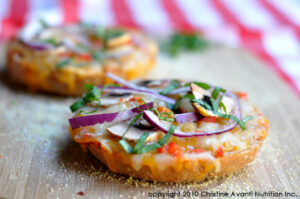 bagel pizza