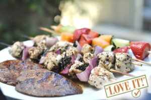 Grilled Mint Chicken