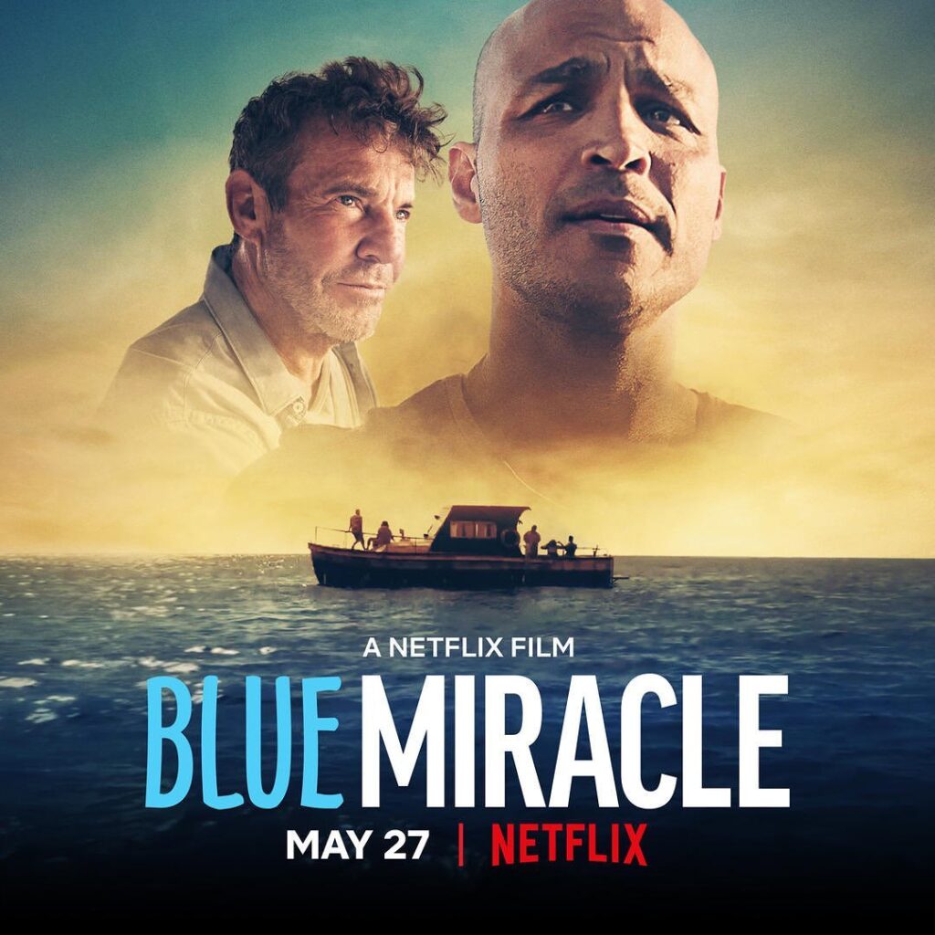 netflix's Blue Miracle movie poster