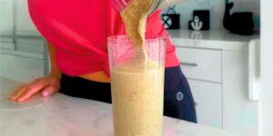 Espresso preworkout smoothie