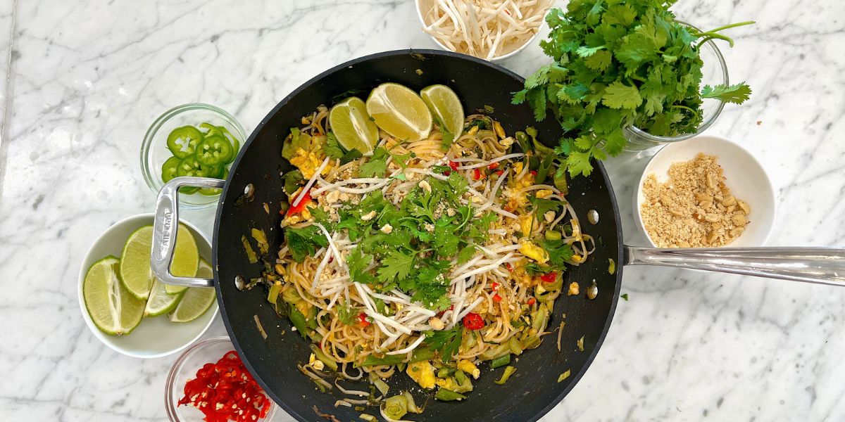 Vegetarian Pad Thai - Christine Avanti