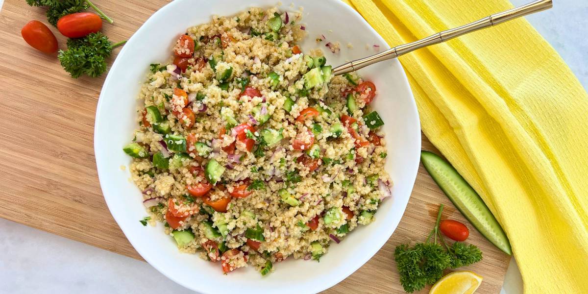 Summer Quinoa Salad - Christine Avanti