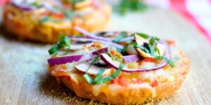 Mini Bagel Pizzas