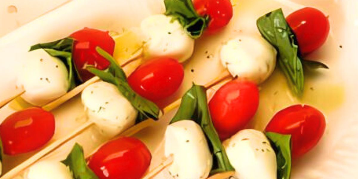 Caprese Skewers - Christine Avanti