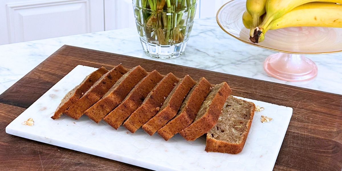 Healthy Banana Bread - Christine Avanti