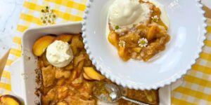 Homemade Peach Cobbler