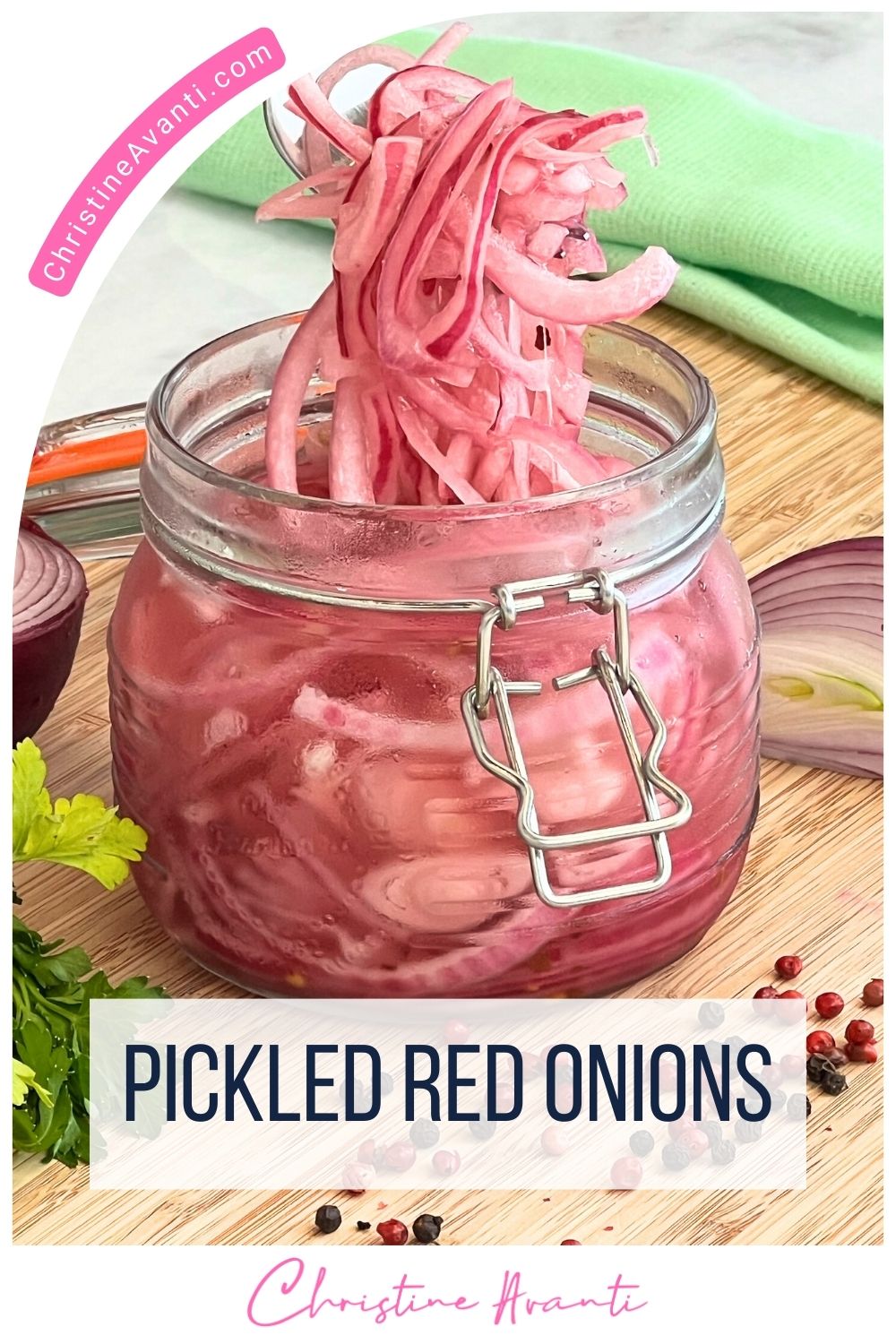 Pickled Red Onions Christine Avanti
