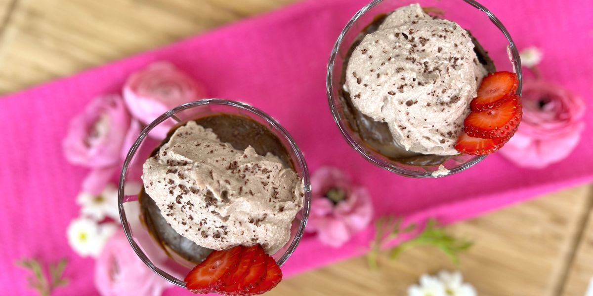 Vegan Chocolate Mousse - Christine Avanti