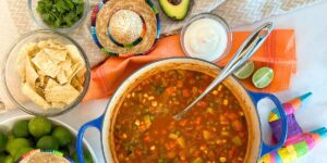 Vegetable Tortilla Soup