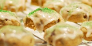 Chocolate Chip Christmas Balls