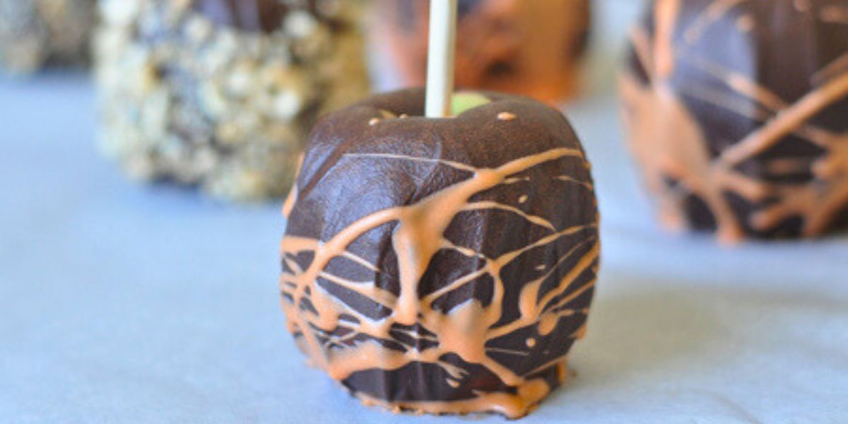 Dark Chocolate-Dipped Apples - Christine Avanti