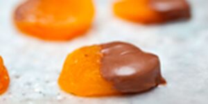 Dark Chocolate Dipped Apricots