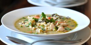 Turkey Soup with Rice