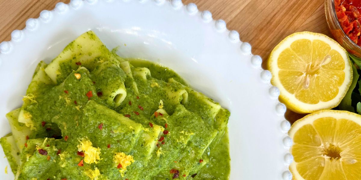 Green Goodness Pasta - Christine Avanti