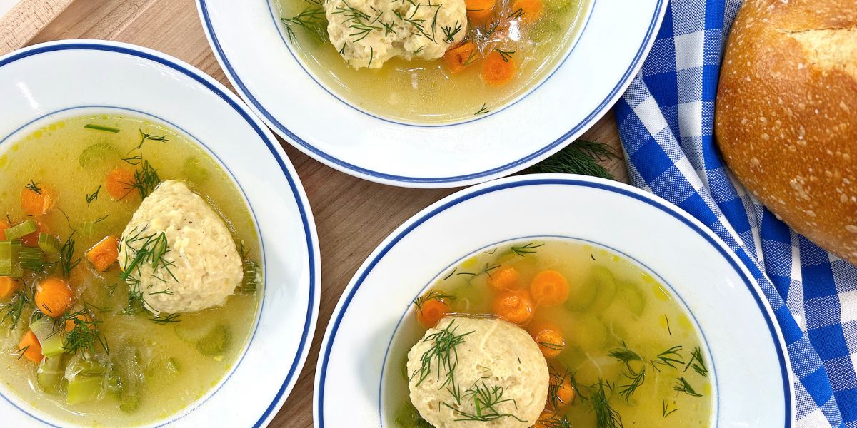 Christine's Matzoh Ball Soup - Christine Avanti