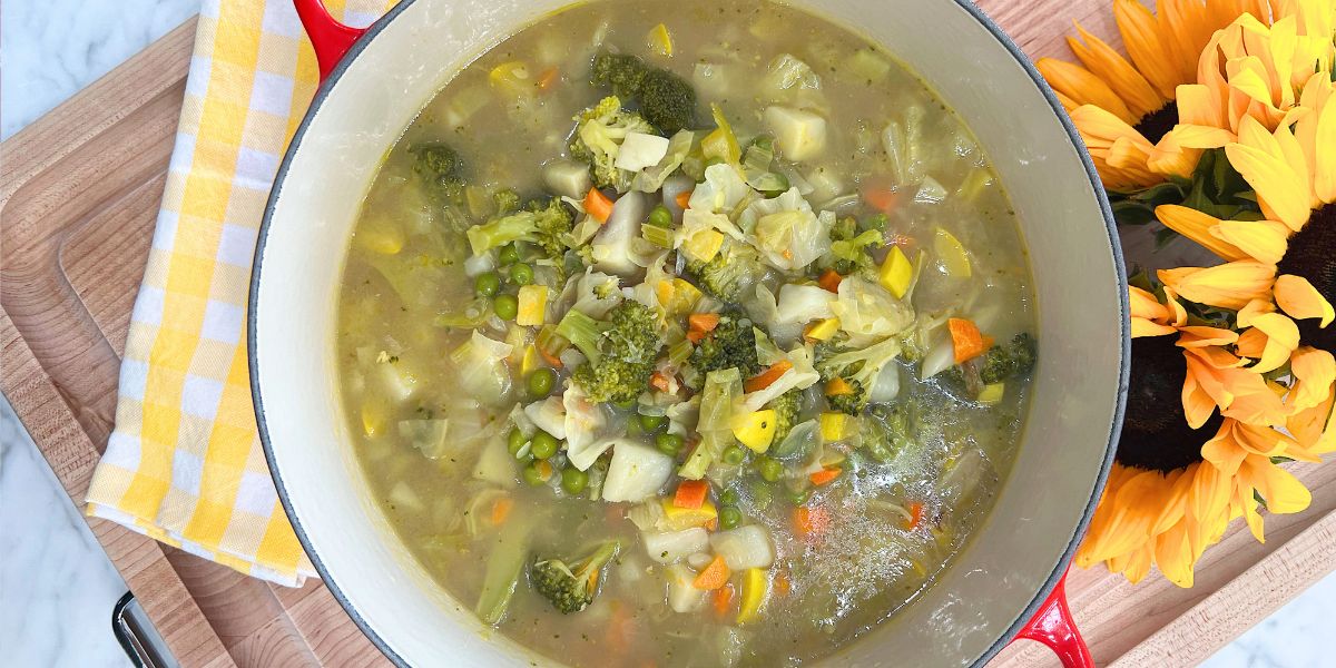 Tuscan Minestrone Soup - Christine Avanti