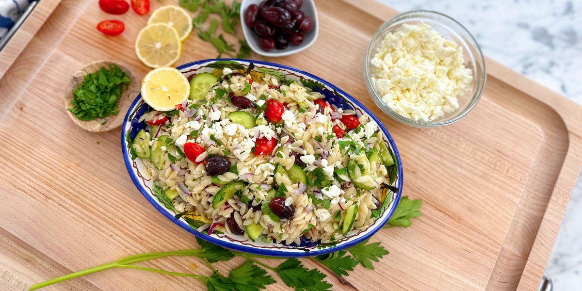 Orzo Salad - Christine Avanti