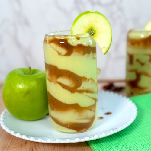 Vegan Caramel Apple Smoothie