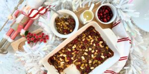 Christmas Oatmeal Bake