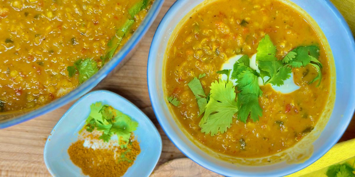 Coconut Curry Lentil Soup - Christine Avanti