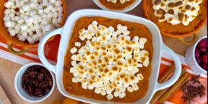 Healthy Sweet Potato Casserole