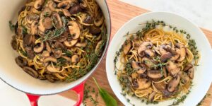 Vegan Mushroom Stroganoff