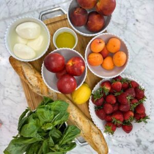 Summertime Burrata Board