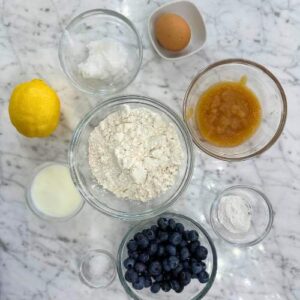 gluten free blueberry muffins
