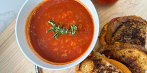 Tomato Soup with Rice
