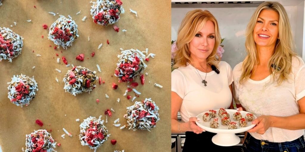 Chocolate Strawberry Energy Bites