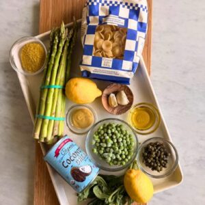 Vegan Lemon Cream Pasta