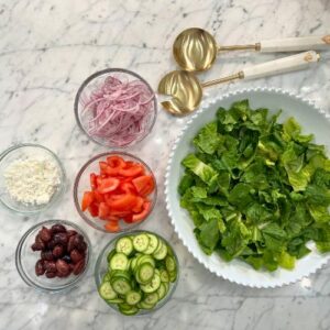 High Protein Greek Salad